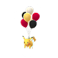 Pokemon GO Pikachu Flying Red